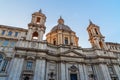 Chiesa di Sant`Agnese in Agone is church in Piazza Navona. Rome. Italy Royalty Free Stock Photo