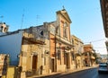 Chiesa di Santa Lucia church at sunset. Galatina, Apulia, Italy.