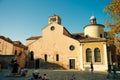 Chiesa Parrocchiale di San Giacomo dall Orio, venice, italy - nov, 2021 Royalty Free Stock Photo