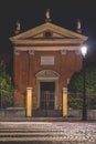 Chiesa San Luca Evangelista Church in Padova at Night Royalty Free Stock Photo