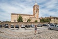 The Chiesa Santa Maria Maggiore Church in Oliena, Piazza S. Maria, Sardinia, Italy