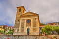 Chiesa Stella Maris - Church of Mary`s Star - Tellaro Royalty Free Stock Photo