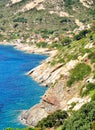 Chiessi,Island of Elba,Italy Royalty Free Stock Photo