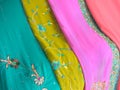 Chiffon Saris