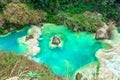 Chiflon Waterfalls or Cascades, Chiapas, Mexico Royalty Free Stock Photo