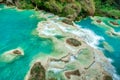 Chiflon Waterfalls or Cascades, Chiapas, Mexico Royalty Free Stock Photo