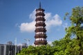 Chigang Pagoda Guangzhou China sunny day