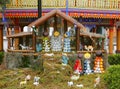 Nativity in Chignahuapan town of spheres in puebla, mexico XXIX