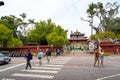 Chihkan Tower, also known as the Fort Provintia in West Central District, Tainan, Taiwan. Royalty Free Stock Photo