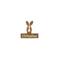 Chihuahua cartoon dog icon