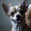 Chihuahua Wink. Ai Generated Royalty Free Stock Photo