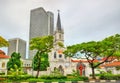 CHIJMES Hall, previously Convent of the Holy Infant Jesus - Singapore Royalty Free Stock Photo