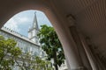 CHIJMES historic building complex for wedding and shop, Singapore Royalty Free Stock Photo