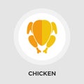Chiken flat icon