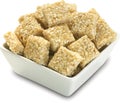 Chikki, Indian traditional and popular sweet, is made from peanuts and jaggery, Til Chiki, Peanuts Chikki