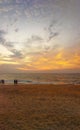 Chilaw Beach when Sun Set