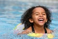 Child Swimming Royalty Free Stock Photo