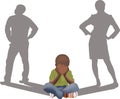 Child alone abandoned by divorced parents-