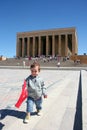 Child at anitkabir