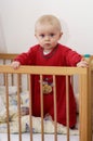 Child in Baby Bed