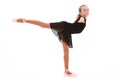 Child Ballerina Dancer with Clipping Path