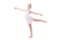 Child ballet pose