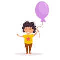 Child with a balloon