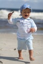 Child on the beach