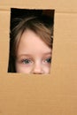 Child in box