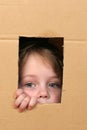 Child in box