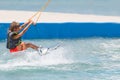 Child boy wake boarding