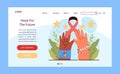 Child cancer ribbon web banner