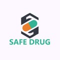Child care safe drug design illustration