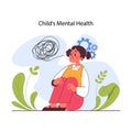 Child cognitive development. Children mental health. Modern approach