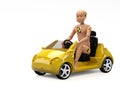 Child Crash Test Dummy Royalty Free Stock Photo