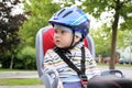 Child and crash helmet