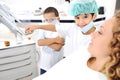 Child Dentists teeth checkup