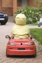 Child Driving Car Royalty Free Stock Photo
