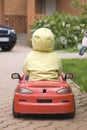 Child Driving Car