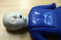 Child dummy for cpr Royalty Free Stock Photo