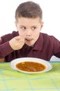 Child eating 10