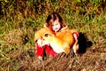 Child and Fox camouflaging