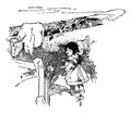A Child Garden of Verse originally published in 1900 vintage engraving
