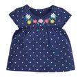 Child girl fashion summer top isolated.