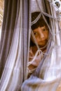 Child in hammock in Bolivia