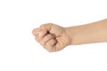 Child hand fist