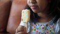 Child Hand Holding Ice Cream