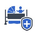 Child Health insurance icon