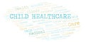 Child Healthcare word cloud