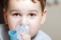 Child and inhaler